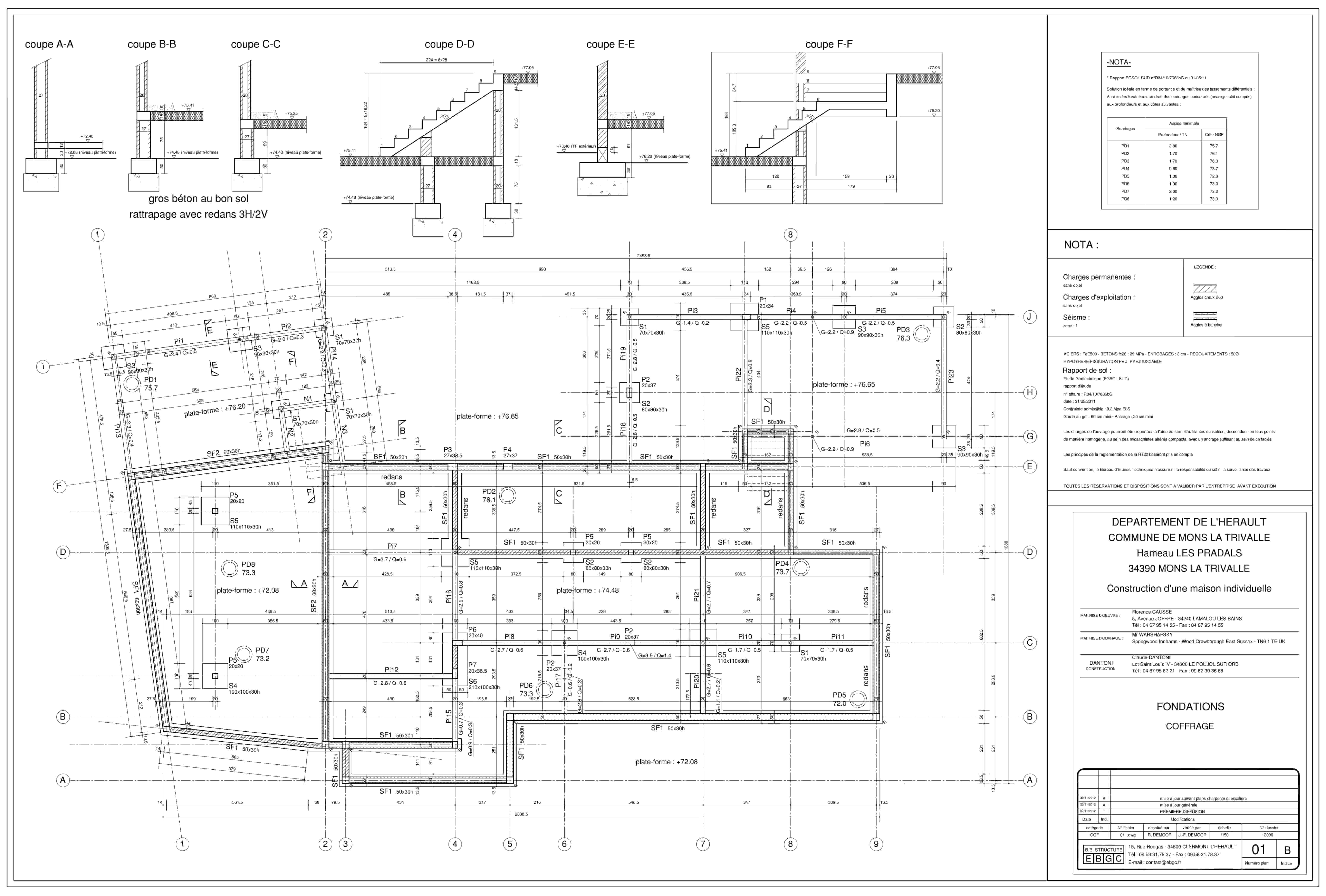 EBGC ingénierie - Plan 03B